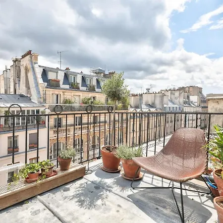 Guestready - Homelike Parisian Apt With Terrace Apartamento Paris