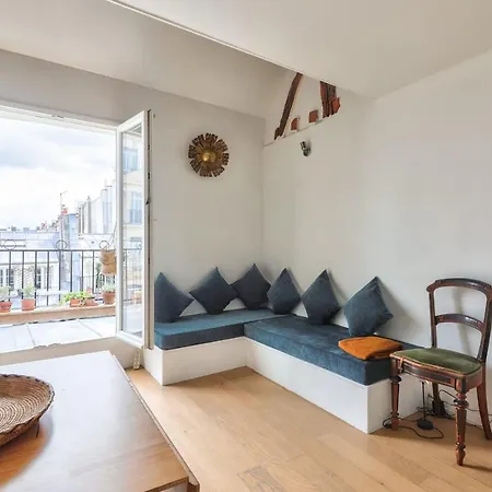 Guestready - Homelike Parisian Apt With Terrace Apartamento
