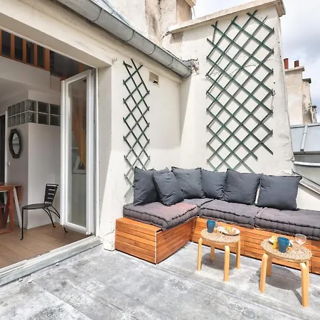 Apartamento Guestready - Homelike Parisian Apt With Terrace Paris